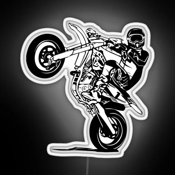 Supermoto RGB Neon Sign