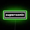 Eye-catching Supersonic RGB Neon Sign for Bold Interior Decorations Spaces