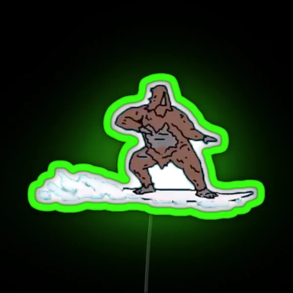 Surfing Sassy RGB Neon Sign