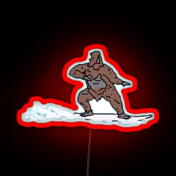 Surfing Sassy RGB Neon Sign