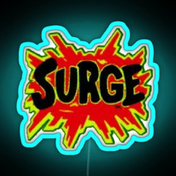 Surge Logo Designs RGB Neon Sign
