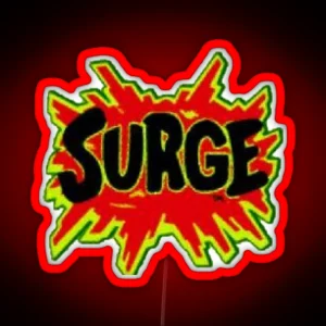 Surge Logo Designs RGB Neon Sign