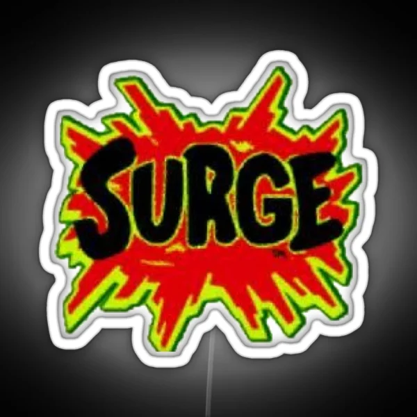 Surge Logo Designs RGB Neon Sign