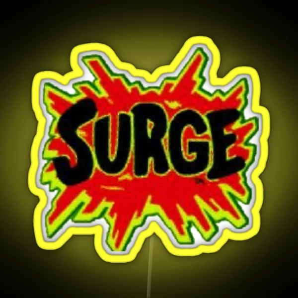 Surge Logo Designs RGB Neon Sign