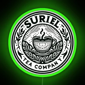 Suriel ACOTAR Tea Company Book Lover RGB Neon Sign