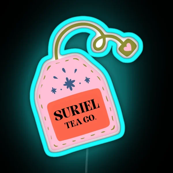Suriel Tea Co RGB Neon Sign