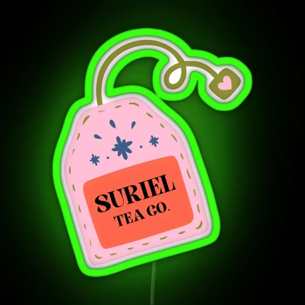 Suriel Tea Co RGB Neon Sign
