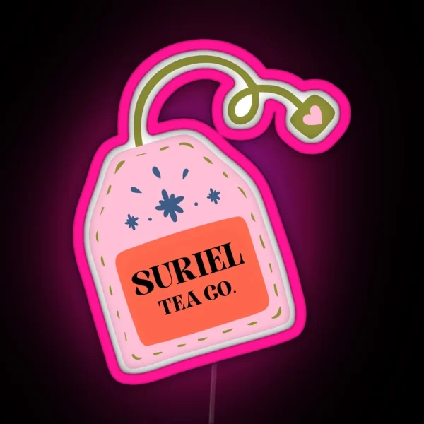 Suriel Tea Co RGB Neon Sign