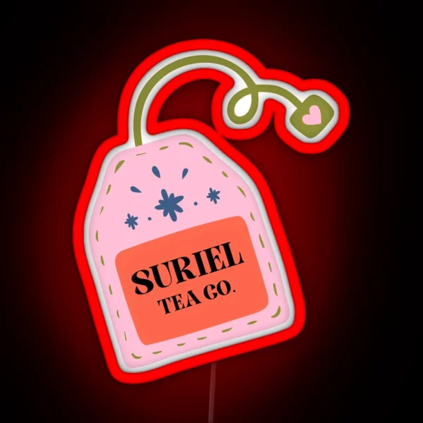 Suriel Tea Co RGB Neon Sign