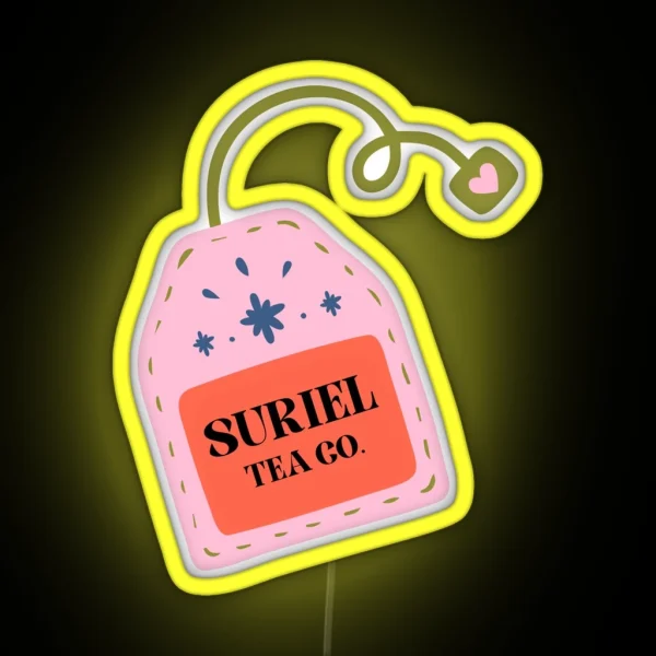 Suriel Tea Co RGB Neon Sign