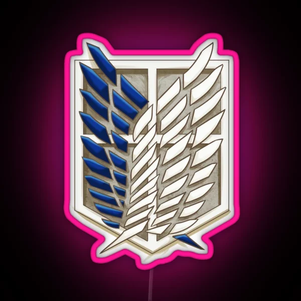 Survey Corps RGB Neon Sign