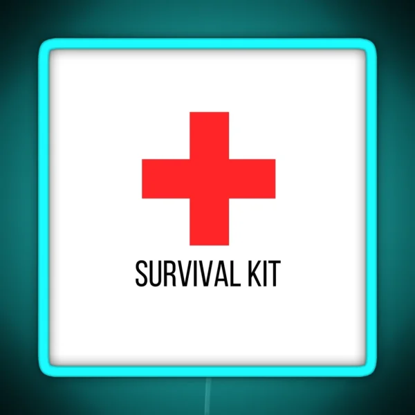 Survival Kit RGB Neon Sign