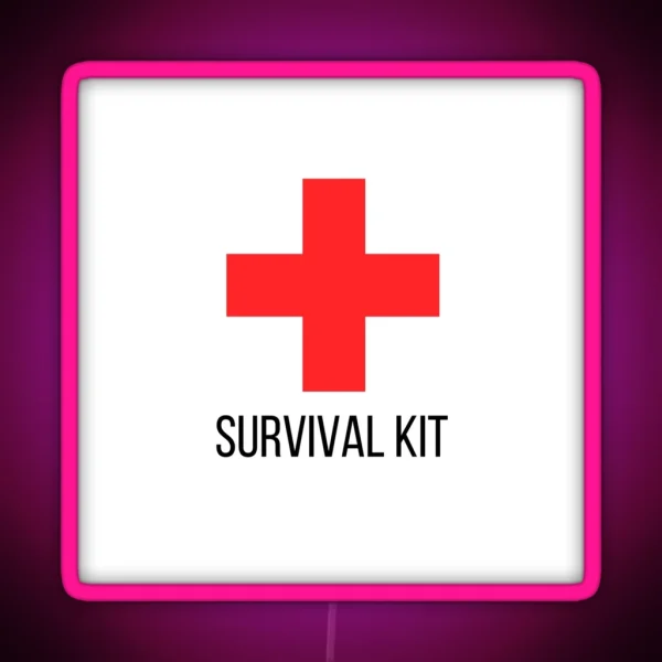 Survival Kit RGB Neon Sign