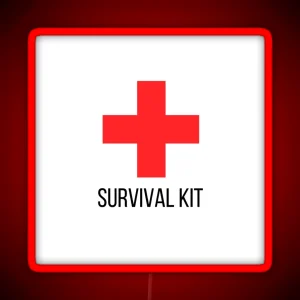 Survival Kit RGB Neon Sign