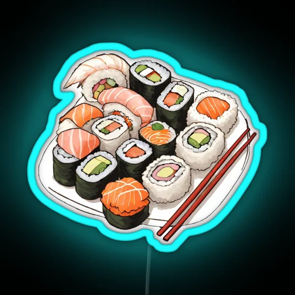 Sushi RGB Neon Sign