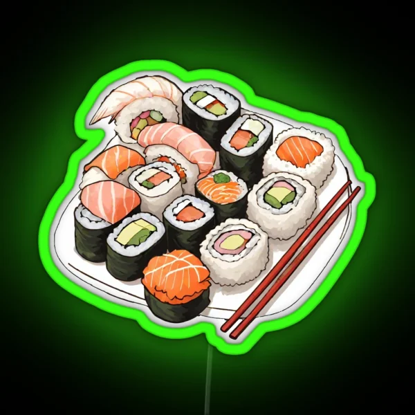 Sushi RGB Neon Sign