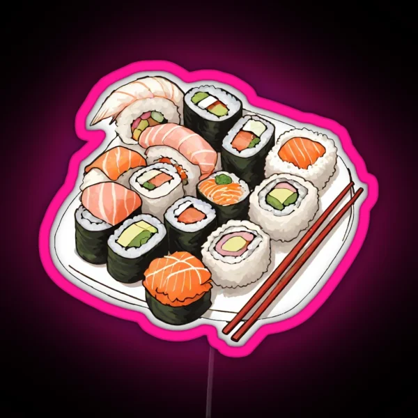 Sushi RGB Neon Sign