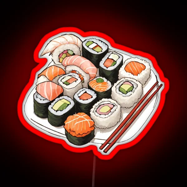Sushi RGB Neon Sign