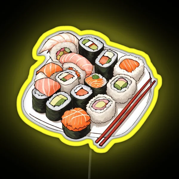 Sushi RGB Neon Sign