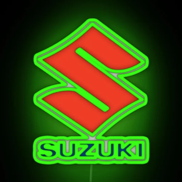 Suzuki Logo RGB Neon Sign