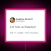 Vibrant RGB Neon Light Sign Adds Colorful Swag to Any Room