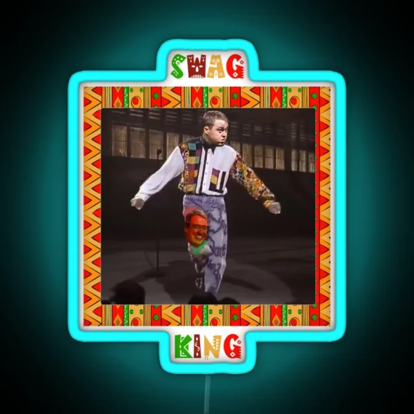 Swag King Gillis RGB Neon Sign