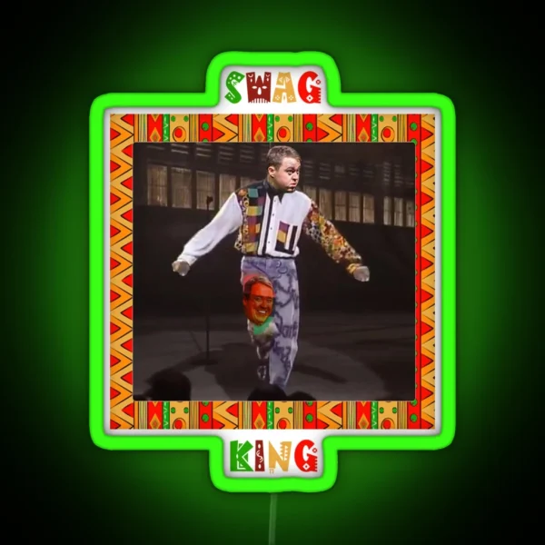 Swag King Gillis RGB Neon Sign