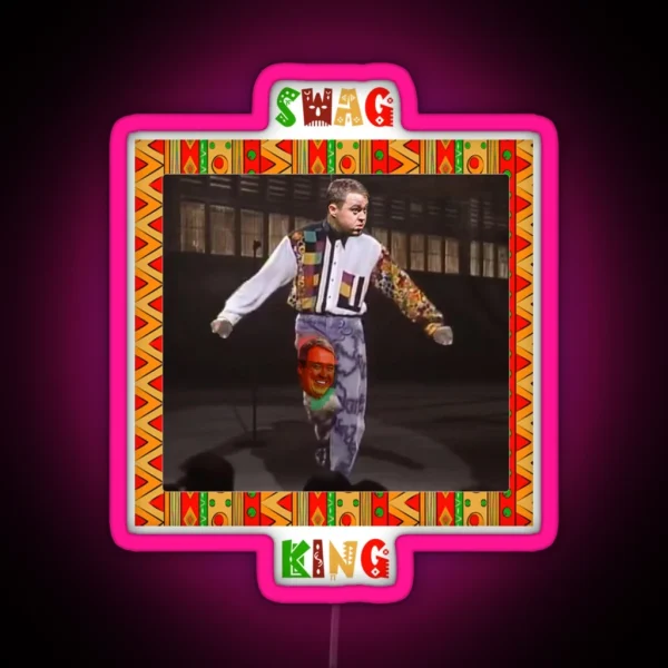 Swag King Gillis RGB Neon Sign
