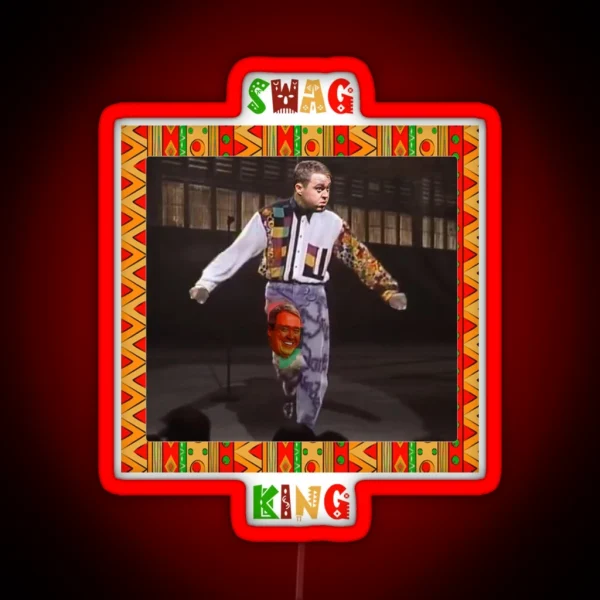 Swag King Gillis RGB Neon Sign