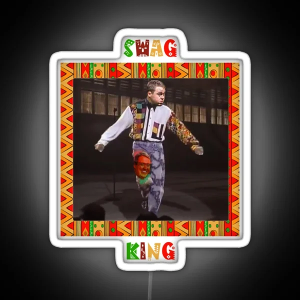 Swag King Gillis RGB Neon Sign