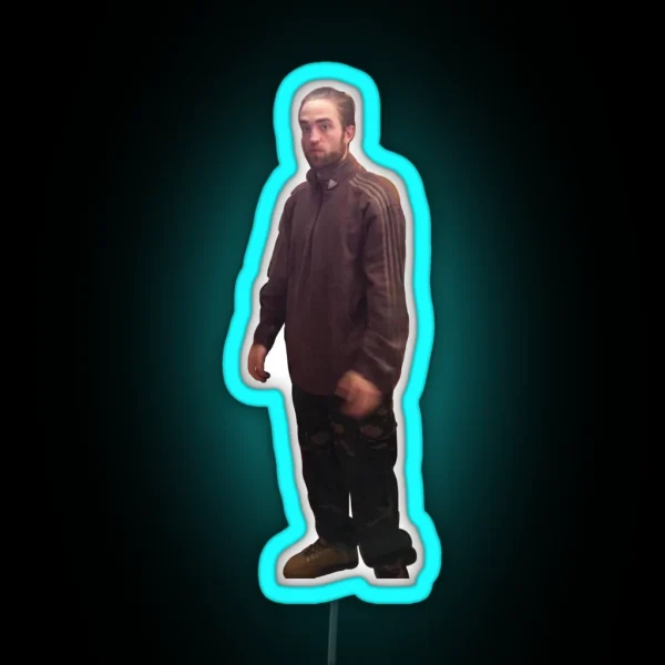 Swaggy Robbert Pattinson RGB Neon Sign