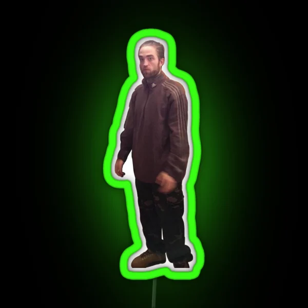 Swaggy Robbert Pattinson RGB Neon Sign