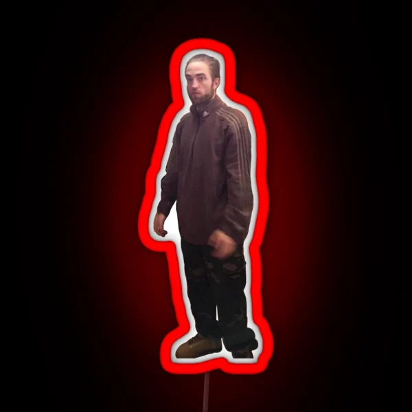 Swaggy Robbert Pattinson RGB Neon Sign