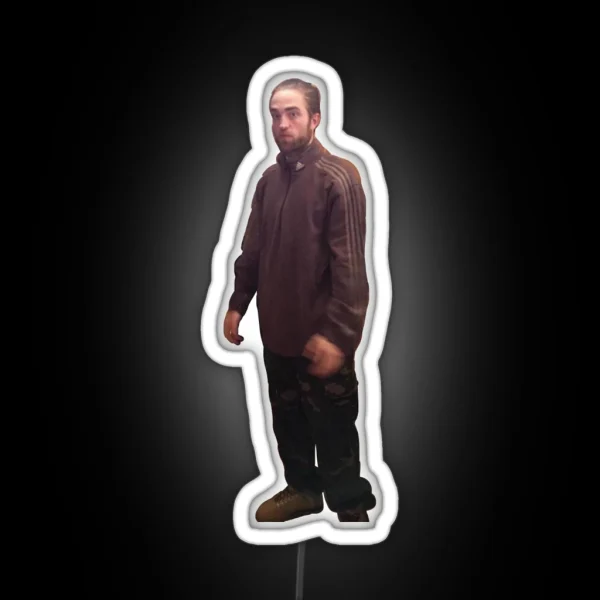 Swaggy Robbert Pattinson RGB Neon Sign