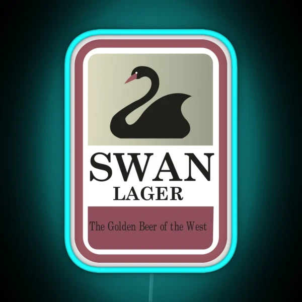 Swan Lager Made In WA RGB Neon Sign