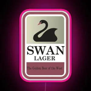 Swan Lager Made In WA RGB Neon Sign