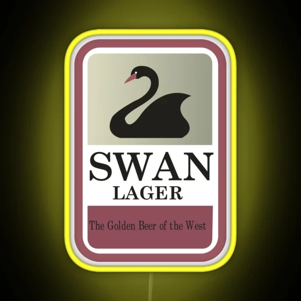Swan Lager Made In WA RGB Neon Sign