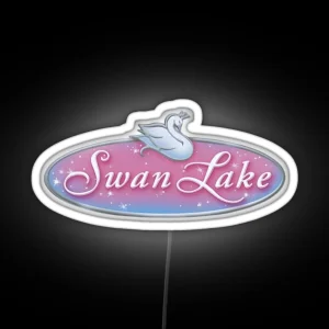 Swan Lake Barbie RGB Neon Sign