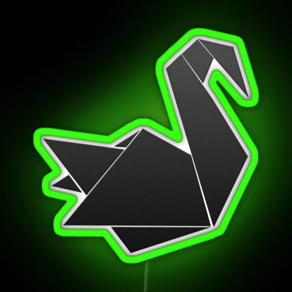 Swan RGB Neon Sign