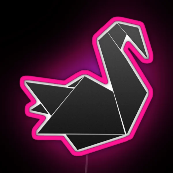 Swan RGB Neon Sign