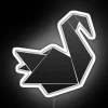 Elegant Swallow Shaped RGB Neon Sign for Modern Home Decor