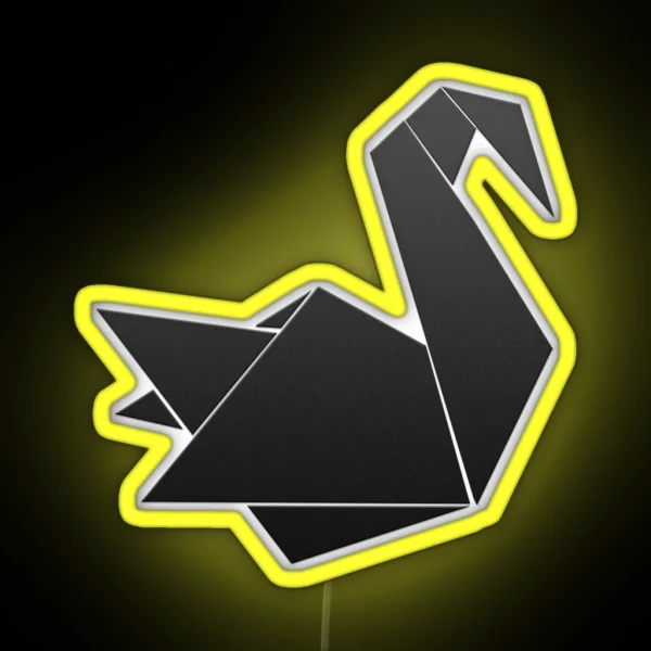 Swan RGB Neon Sign