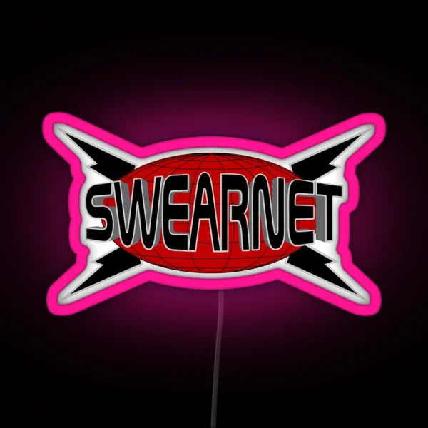 Swearnet Logo RGB Neon Sign