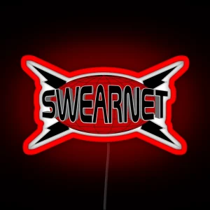 Swearnet Logo RGB Neon Sign