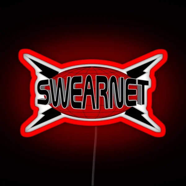 Swearnet Logo RGB Neon Sign