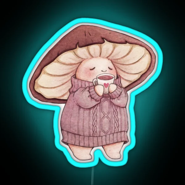 Sweater Weather And Tea RGB Neon Sign
