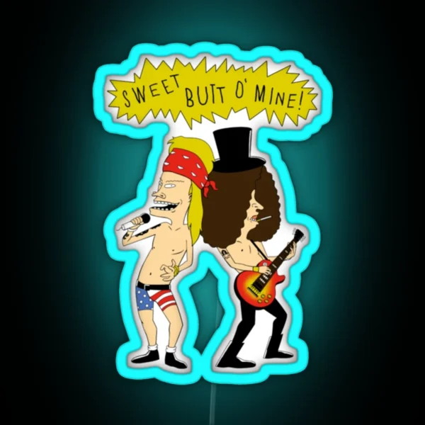 Sweet Butt O Mine RGB Neon Sign