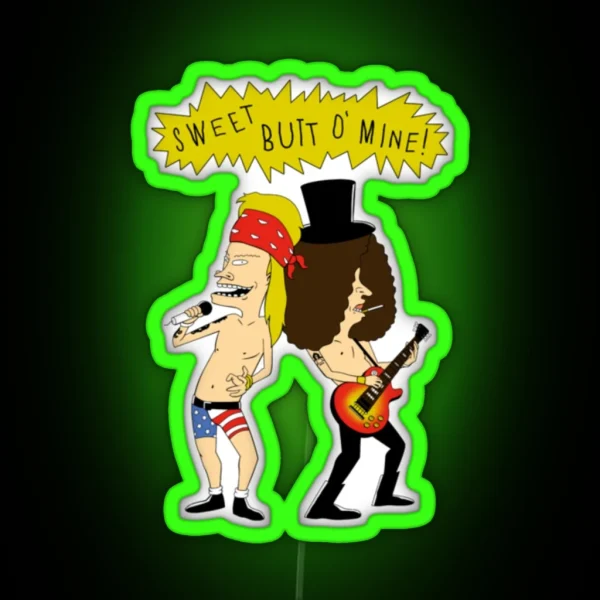 Sweet Butt O Mine RGB Neon Sign