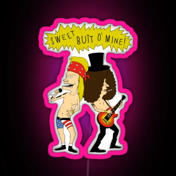 Sweet Butt O Mine RGB Neon Sign