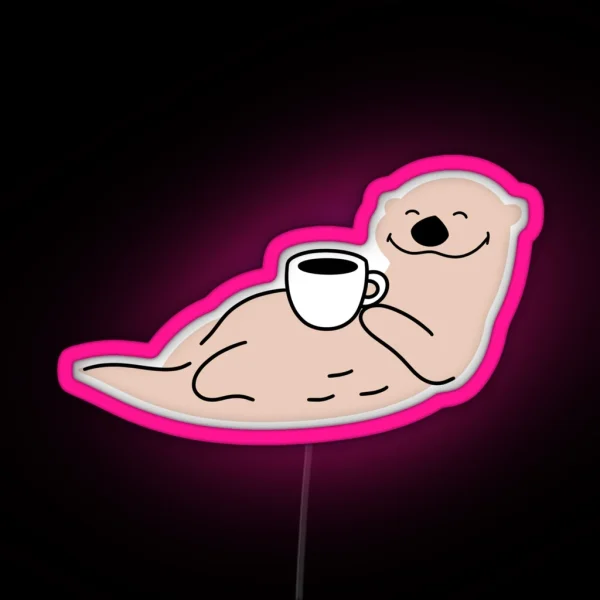 Sweet Otter Chamberlain Coffee RGB Neon Sign